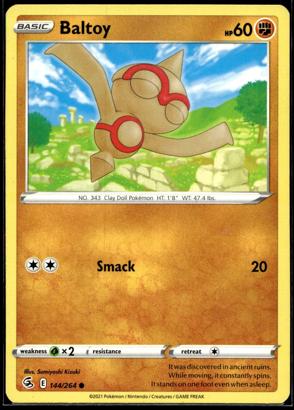 Pokémon Carte collezionabili: Baltoy (FST EN 144/264) – Usato da Affoltern am Albis venduto da Chiesa_5
