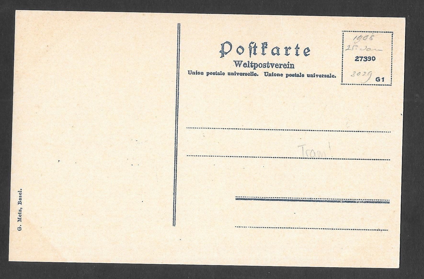 Cartoline postali: St. Gallen Speicherstrasse mit Strassenbahn / Tram – Usato da Olten venduto da clotaldi 1