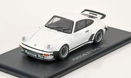 Porsche 911 Turbo 1975-1978 weiss / schwarz  1:43 von Kyosho