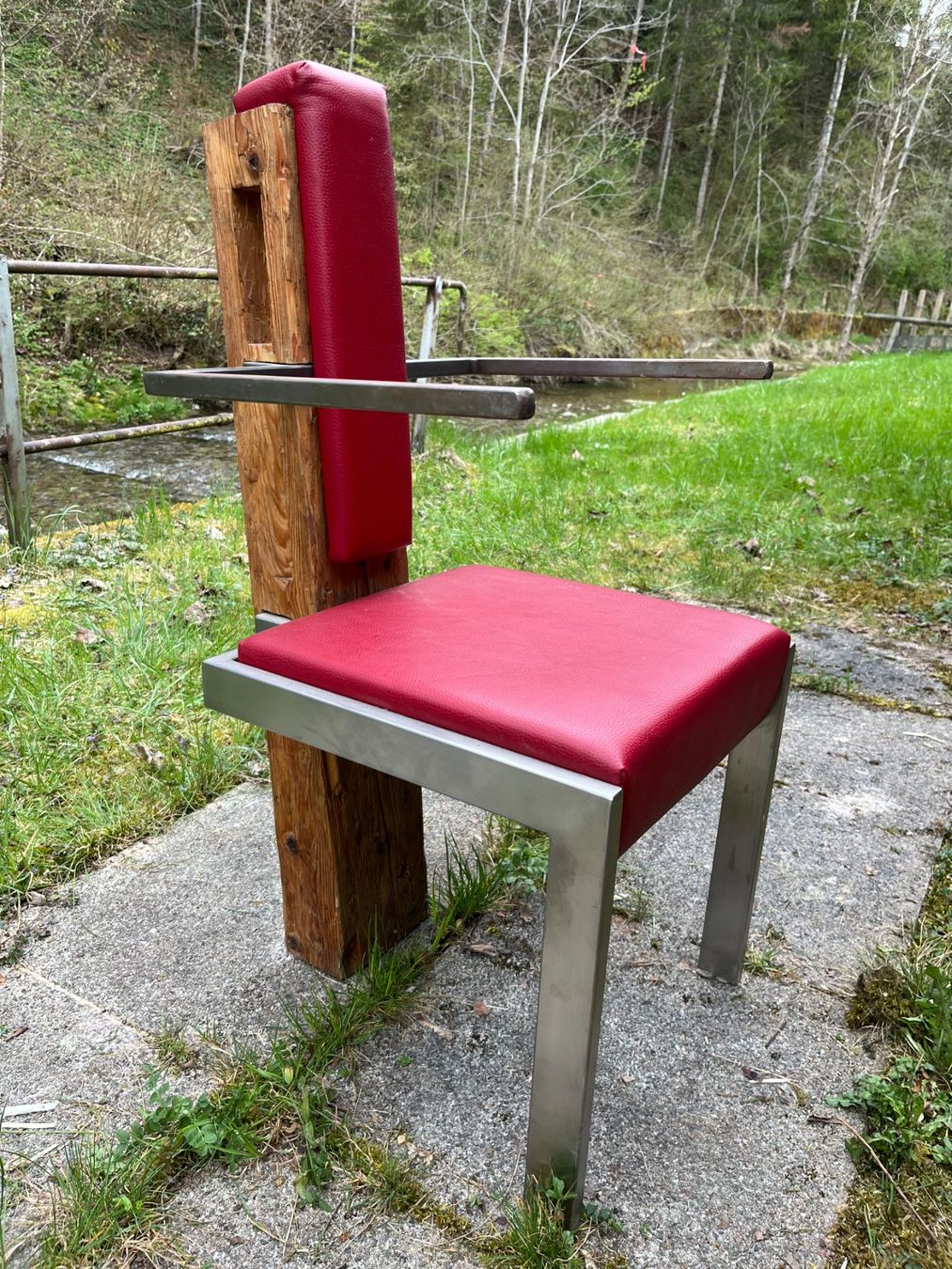 Chaises: Dekorationsstuhl Unikat – Neuf (Voir description) à Neuägeri par Ws193 1