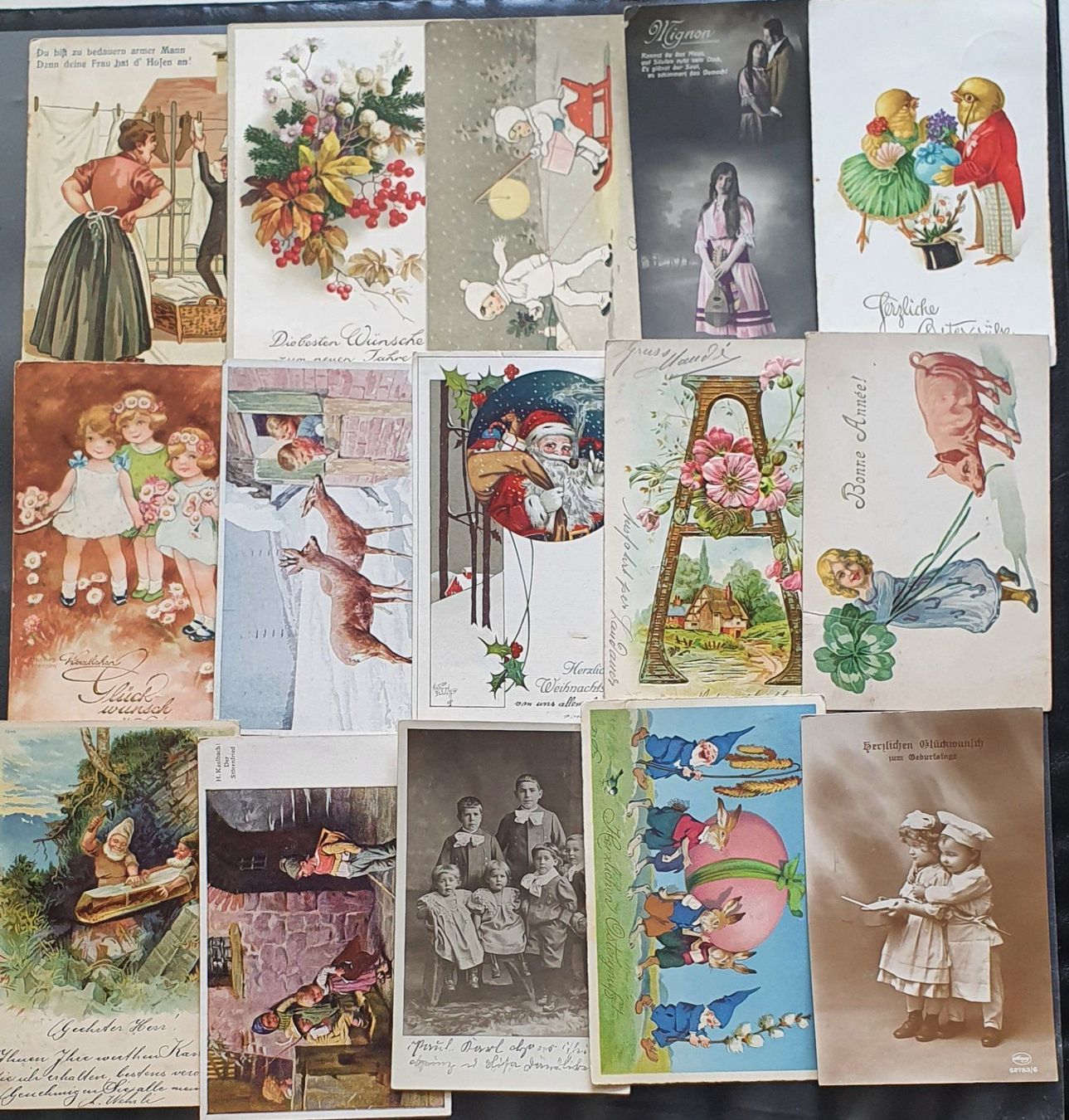 Cartes postales: 300 Ansichtskarten - Glückwunschkarten – D'occasion à Kreuzlingen par Rschweiz1 3