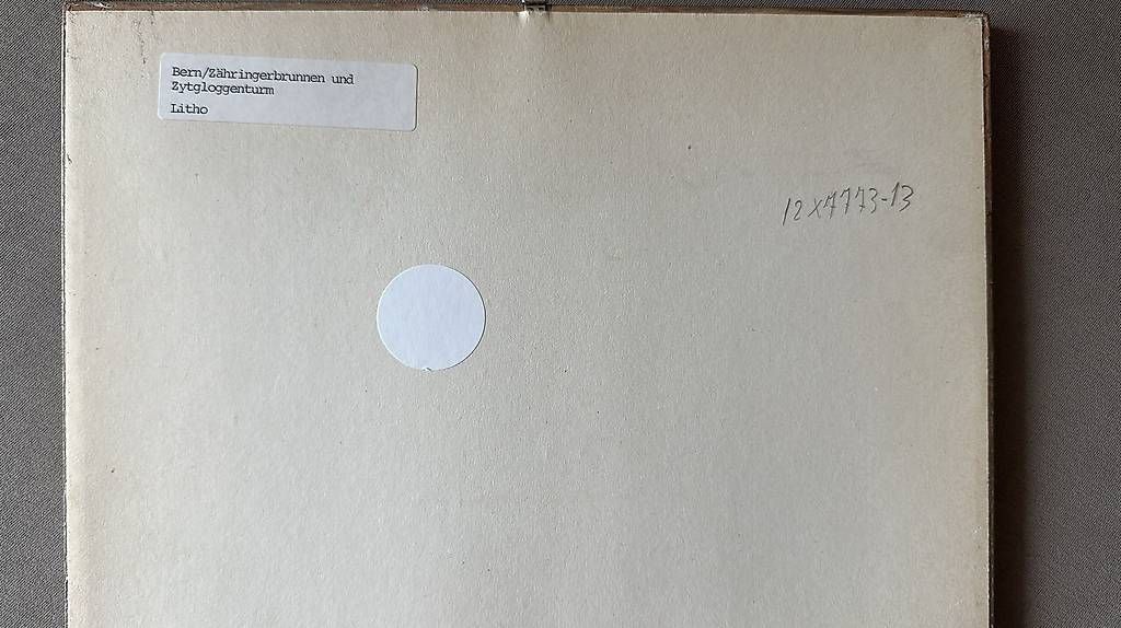 Grafica & Litografie: Lithografie - Bern Stadt – Usato da Wettswil venduto da car_2j6z 2