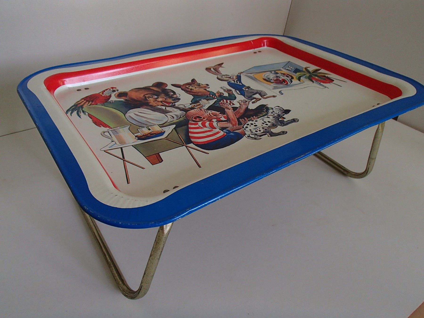 Lits: hübsches Kinder Bett Tablett mit Tieren – Neuf (Voir description) à Schöfflisdorf par pullux 3