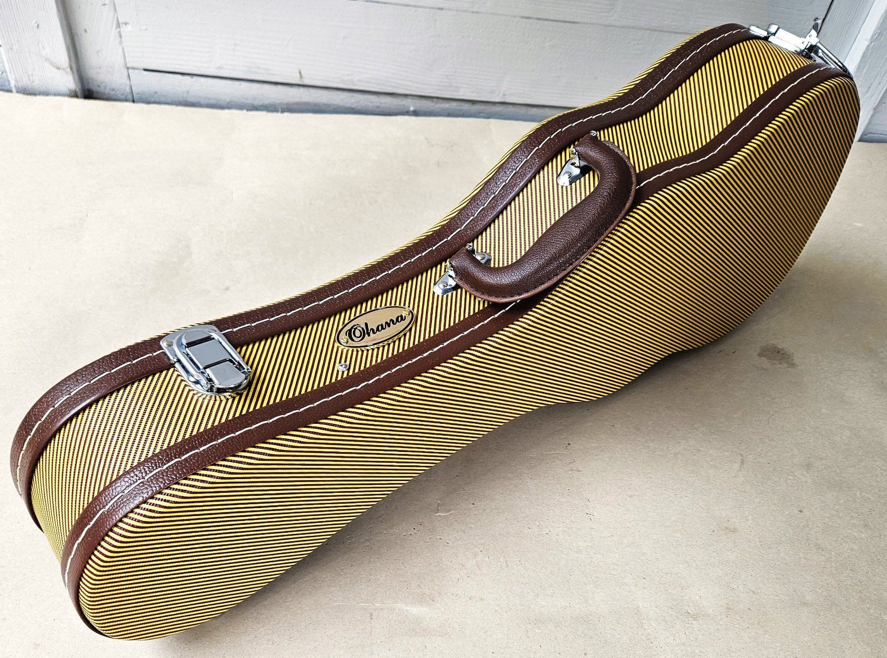 Valigie: Kofferfür Sopran-Ukulele – Nuovo (secondo la descrizione) da Wöschnau venduto da Musikhaus-Luethy5012 1