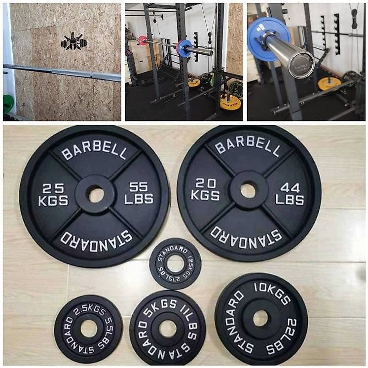 Hometrainer: Half open Rack, Langhantel, 100kg Plates, Verstellbar Bench – Neu und originalverpackt aus Volketswil von Fsladek 6