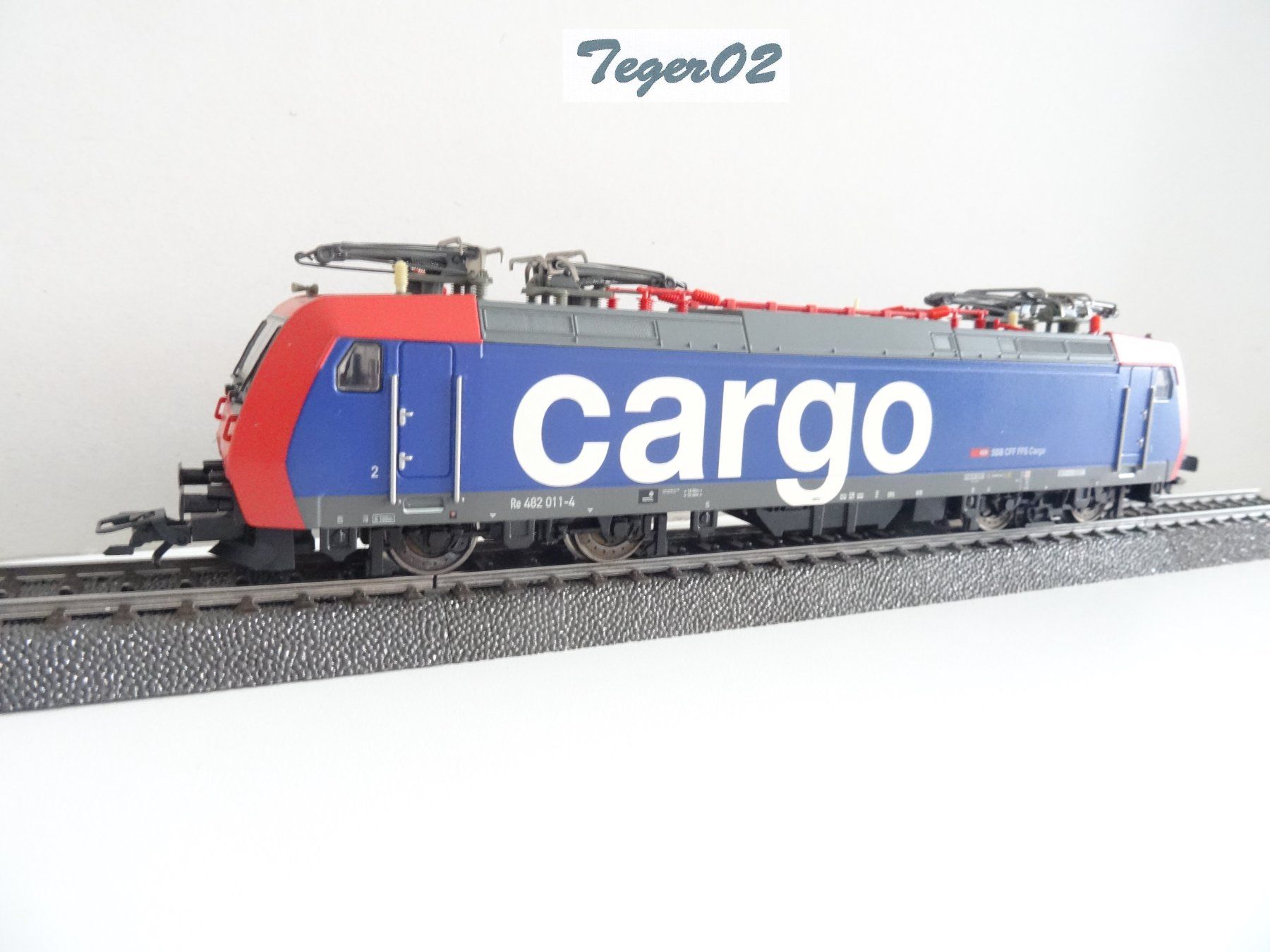 Märklin Modellini di ferrovie: Märklin H0 36851 BR 482 Cargo E-Lok Digital – Nuovo (secondo la descrizione) da Hochdorf venduto da Teger02