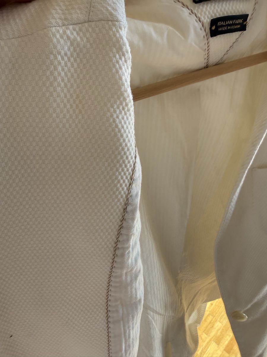 Massimo Dutti Vestes: Veste Massimo Dutti blanche, comme neuf, taille 38 – D'occasion à Vernier par ley_yqh9 4