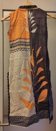 Bunte Tunika aus feiner Baumwolle von Asim Jofa, Gr. XS/S