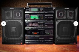 Sony FH-215R Hi-Fi Stereo Anlage noch verpackt Vintage