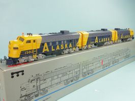 Märklin 3663 3-teiliges F7 ALASKA, H0, DIGITAL