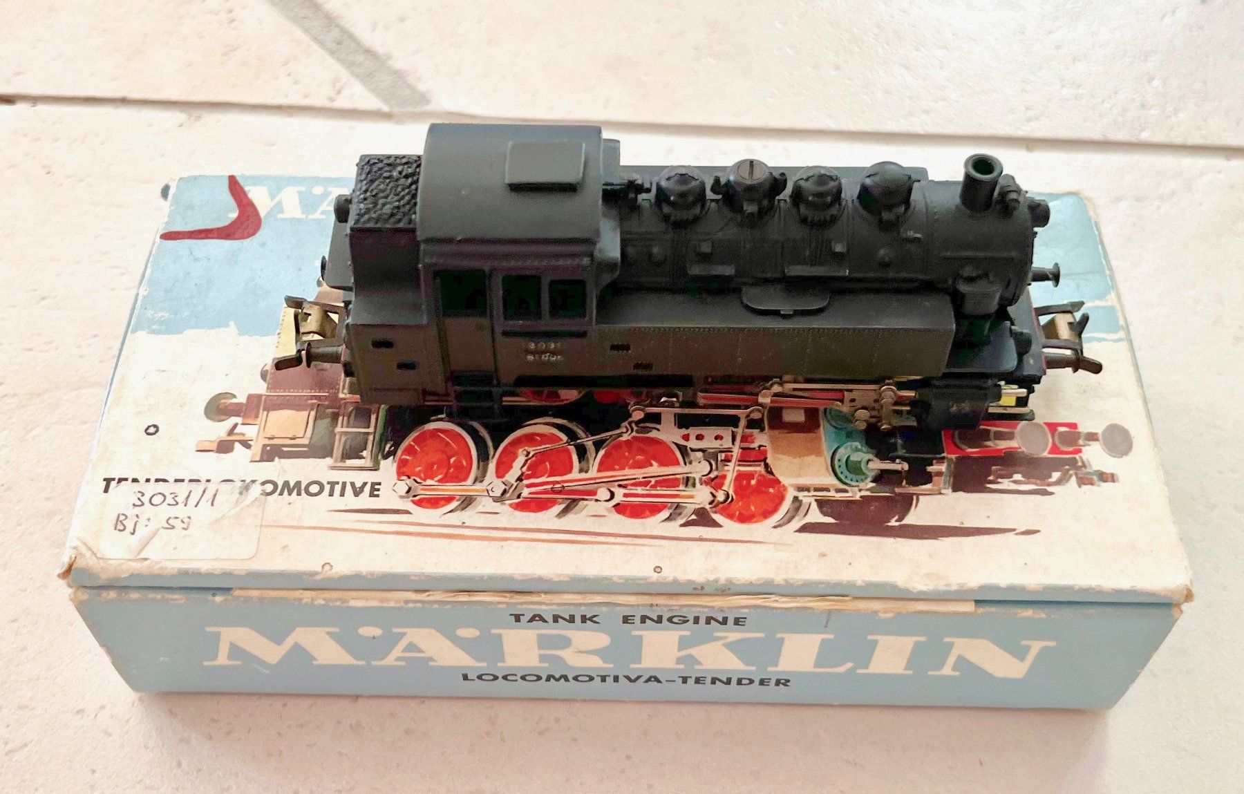 Märklin Modelleisenbahnen: Märklin 3031  von 1965 – Gebraucht aus Bleiken von hbw45