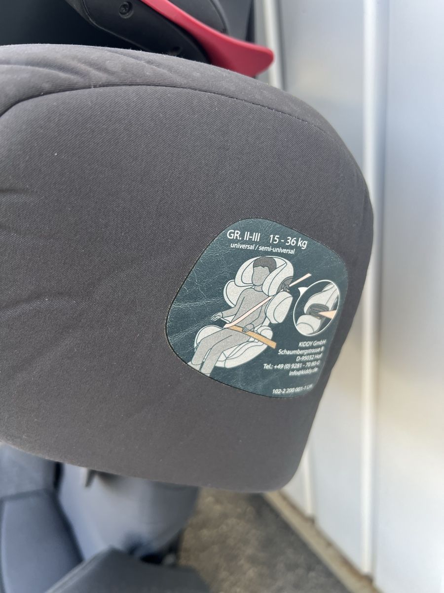 Kiddy Seggiolini per auto: Kindersitz von Kiddy Cruiserfix Pro3 – Usato da Uster venduto da Glur1 4