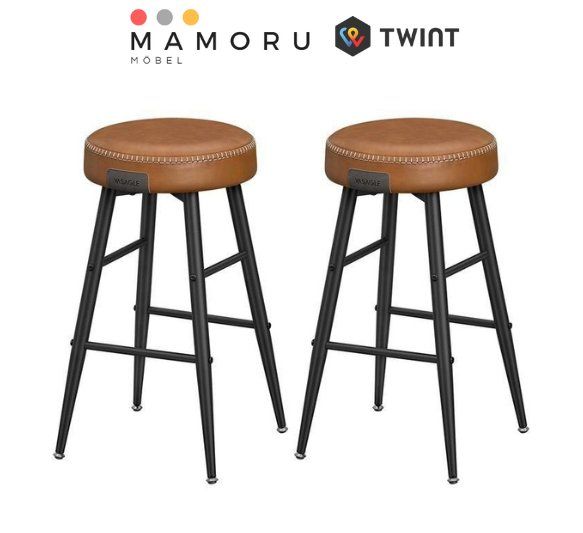 2er Set Barhocker Barstuhl 1