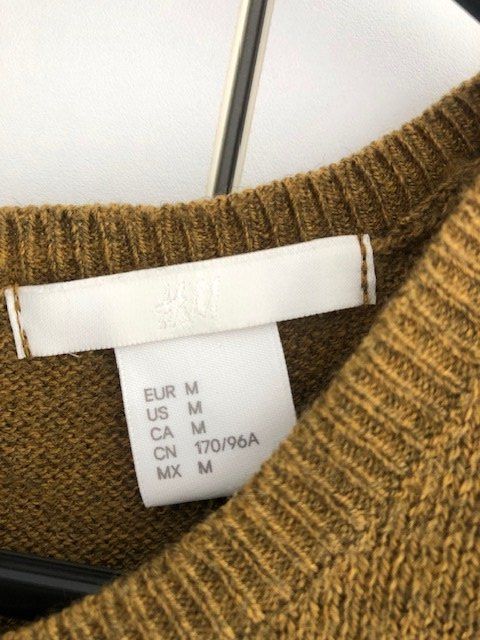 H&M Maglioni & Felpe: Pullover, H&M, M, senffarben, meliert – Usato da Hünenberg See venduto da dustein 4