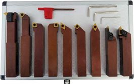 Drehmeißel-Set mit Wendeplatten 20 mm