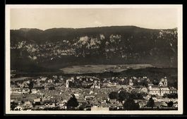 AK Solothurn, Ortsansicht mit Weissenstein