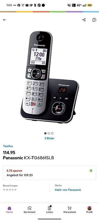Telefone: Panasonic Festnetztelefon – Gebraucht aus Günsberg von faric1999 4