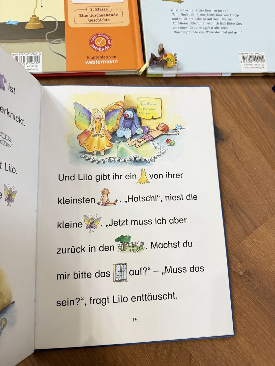 Libri: 6x Erstlesebücher – Usato da Windlach venduto da Binchen0 3