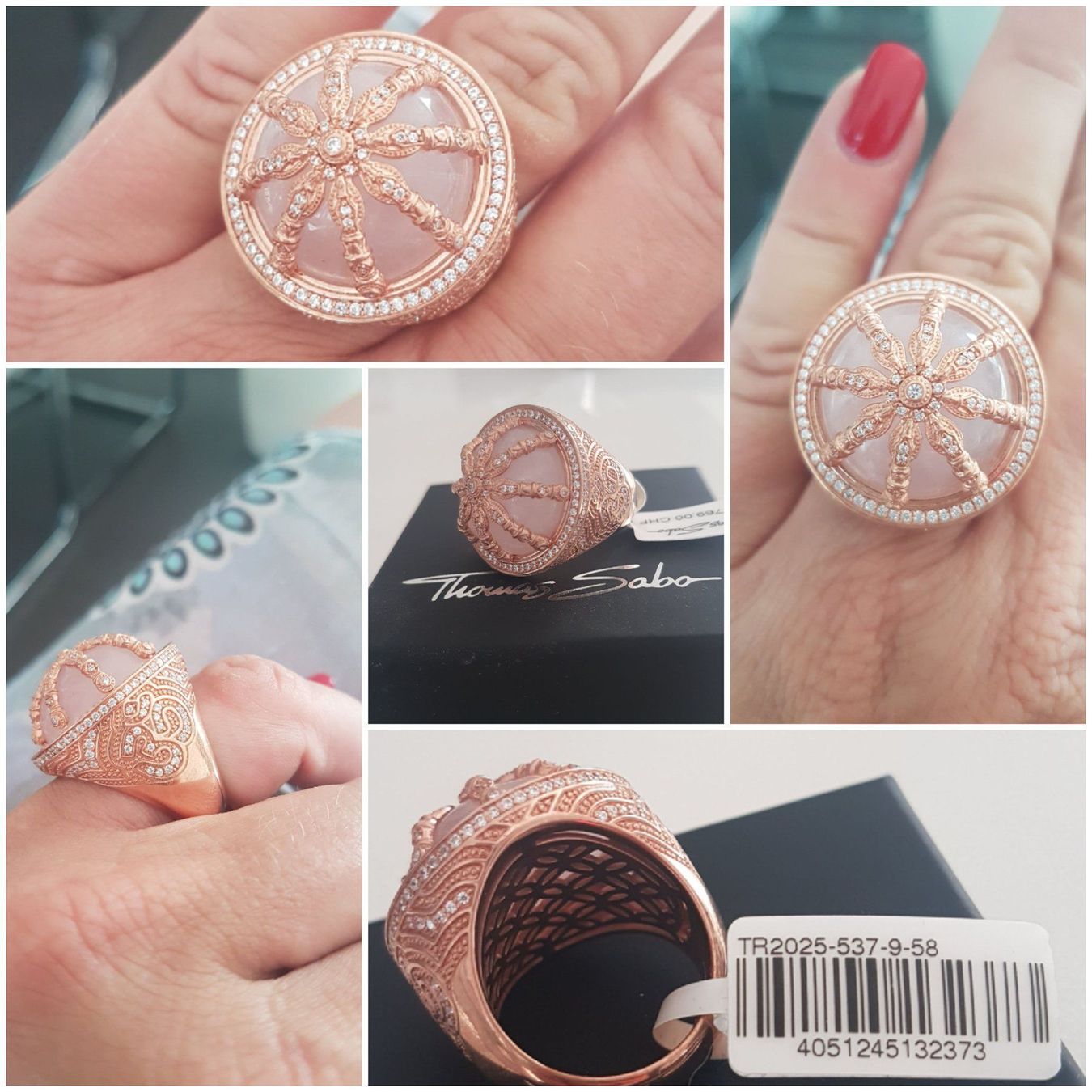 Thomas Sabo Ringe: Thomas Sabo Ring Grösse 58 – Neu und originalverpackt aus Oberriet SG von Bodo6