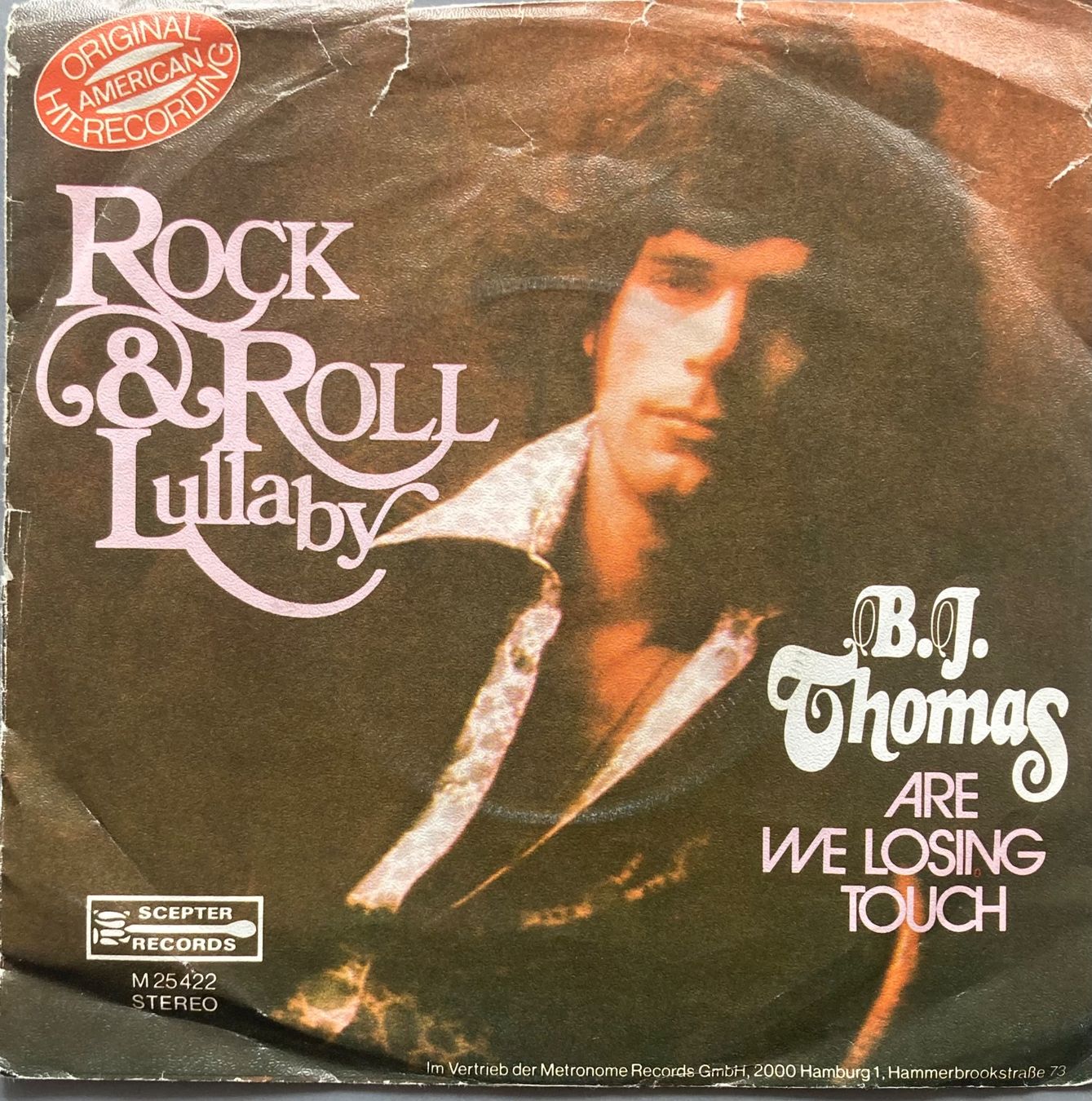 Schallplatten: B.J. THOMAS - ROCK & ROLL LULLABY – Gebraucht aus Poliez-Pittet von Newtown-Records 1