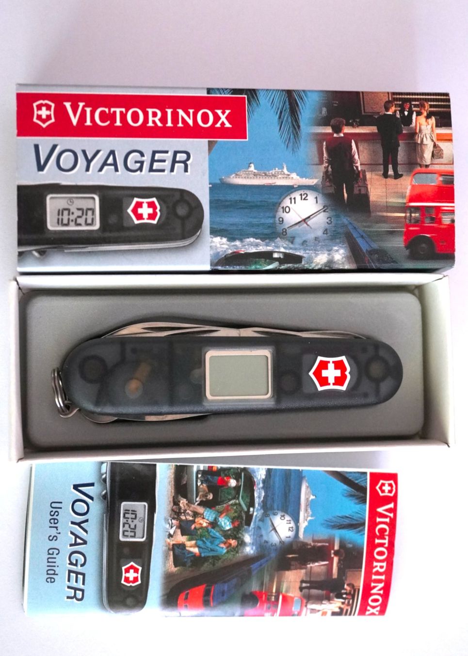 Victorinox Coltelli tascabile: Viktorinox Voyager Originalverpackt – Nuovo (secondo la descrizione) da Worb venduto da worb01