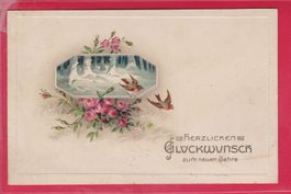 PRÄGE, HERZLICHEN GLÜCKWUNSCH ZUM NEUEN JAHRE, 31.12.1913