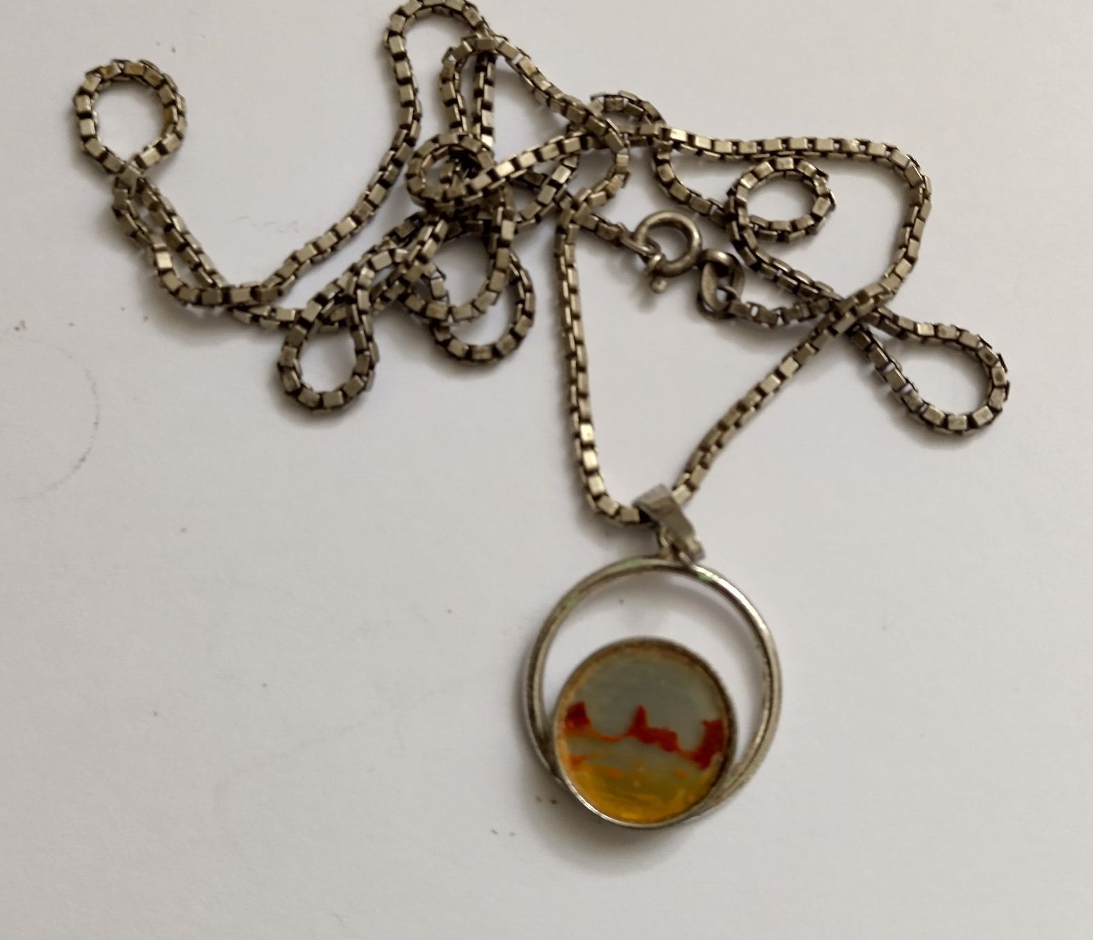 Catenine: KETTE MIT ANHÄNGER SILBER 925 HALSKETTE – Usato da Romanshorn venduto da Glitzer-Paradies 3