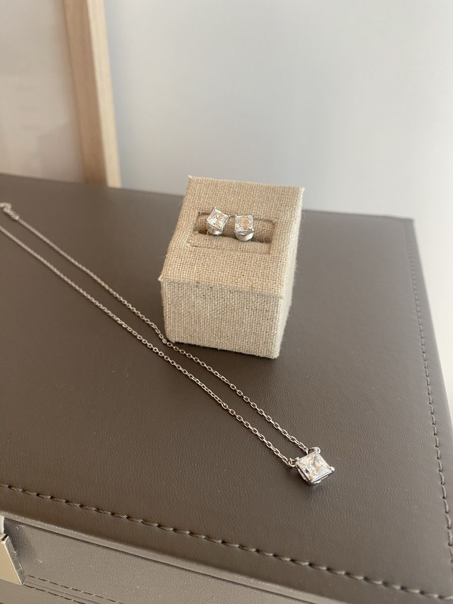Swarovski Catenine: Silberschmuck von Swarovski – Nuovo (secondo la descrizione) da Kägiswil venduto da mel_58yj