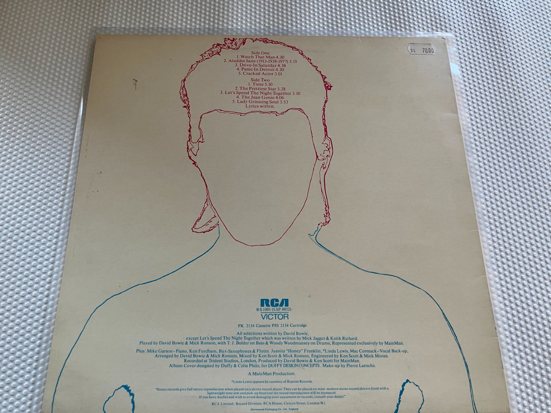 Dischi in vinile: David Bowie – Usato da Aarwangen venduto da Jukebox3 2