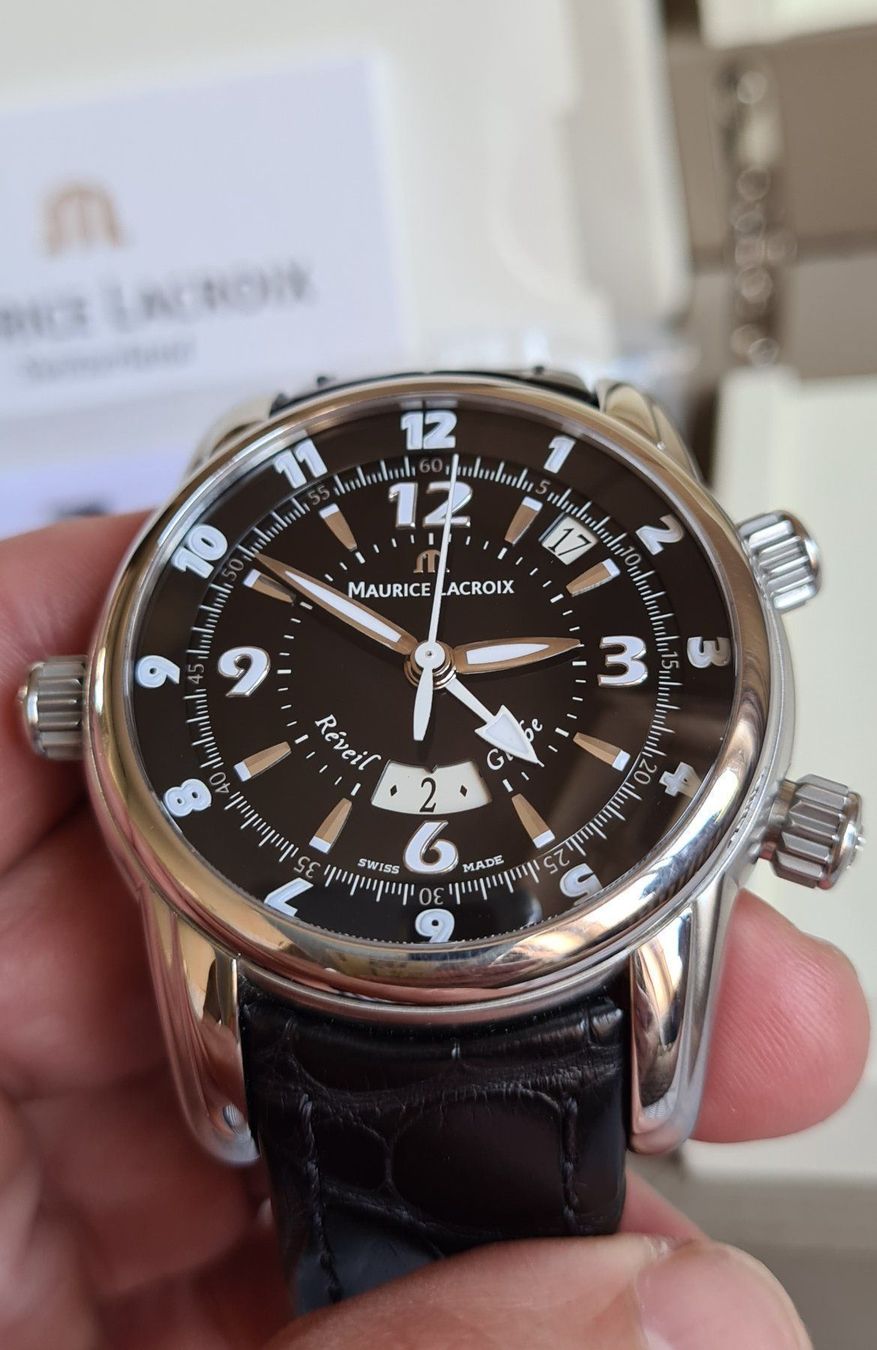 Maurice Lacroix Orologi: Maurice lacroix réveil globe – Usato da Genève venduto da luismmr_cu