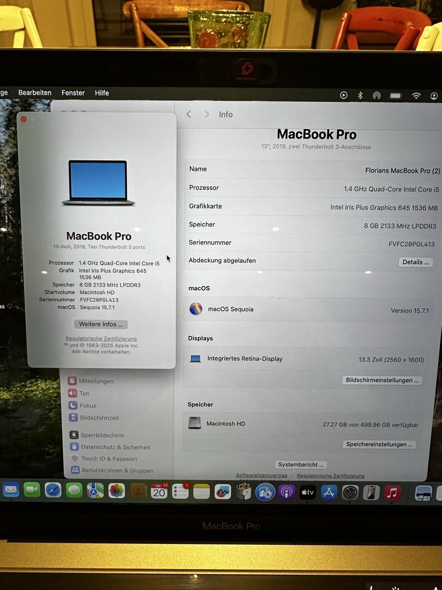 Apple Notebook: APPLE MacBook Pro Touch Bar 2019 13.3 512 GB – Usato da Maur venduto da magicshow 1