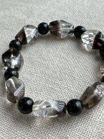 Armband Schwarz-Glas