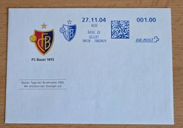 Sonderbrief Basler Tage der Briefmarke 2004. FC Basel, FCB