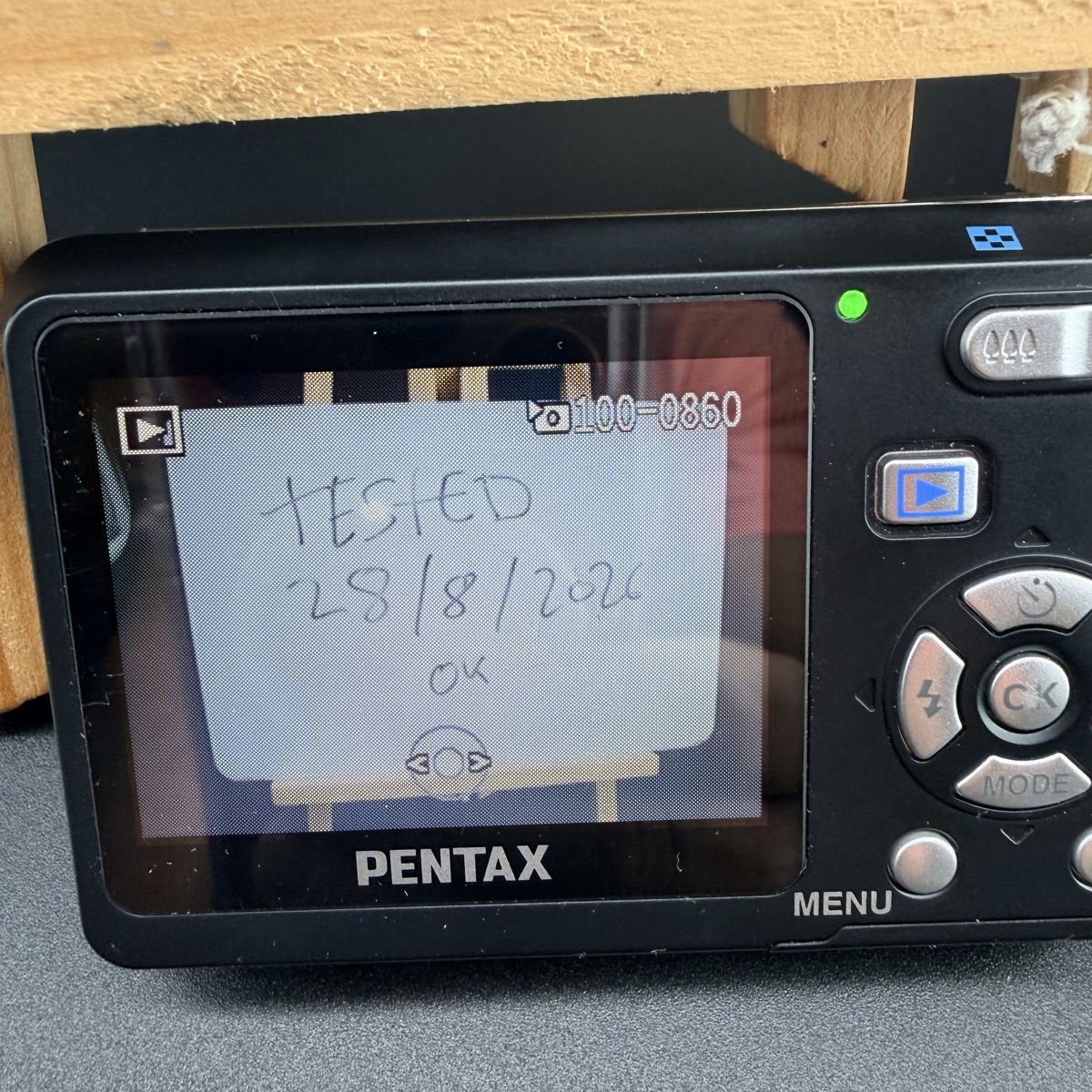 Pentax Kamera: Pentax Optio E50 8.1 MP testé + étui – Gebraucht aus Vessy von _Callidus_ 5