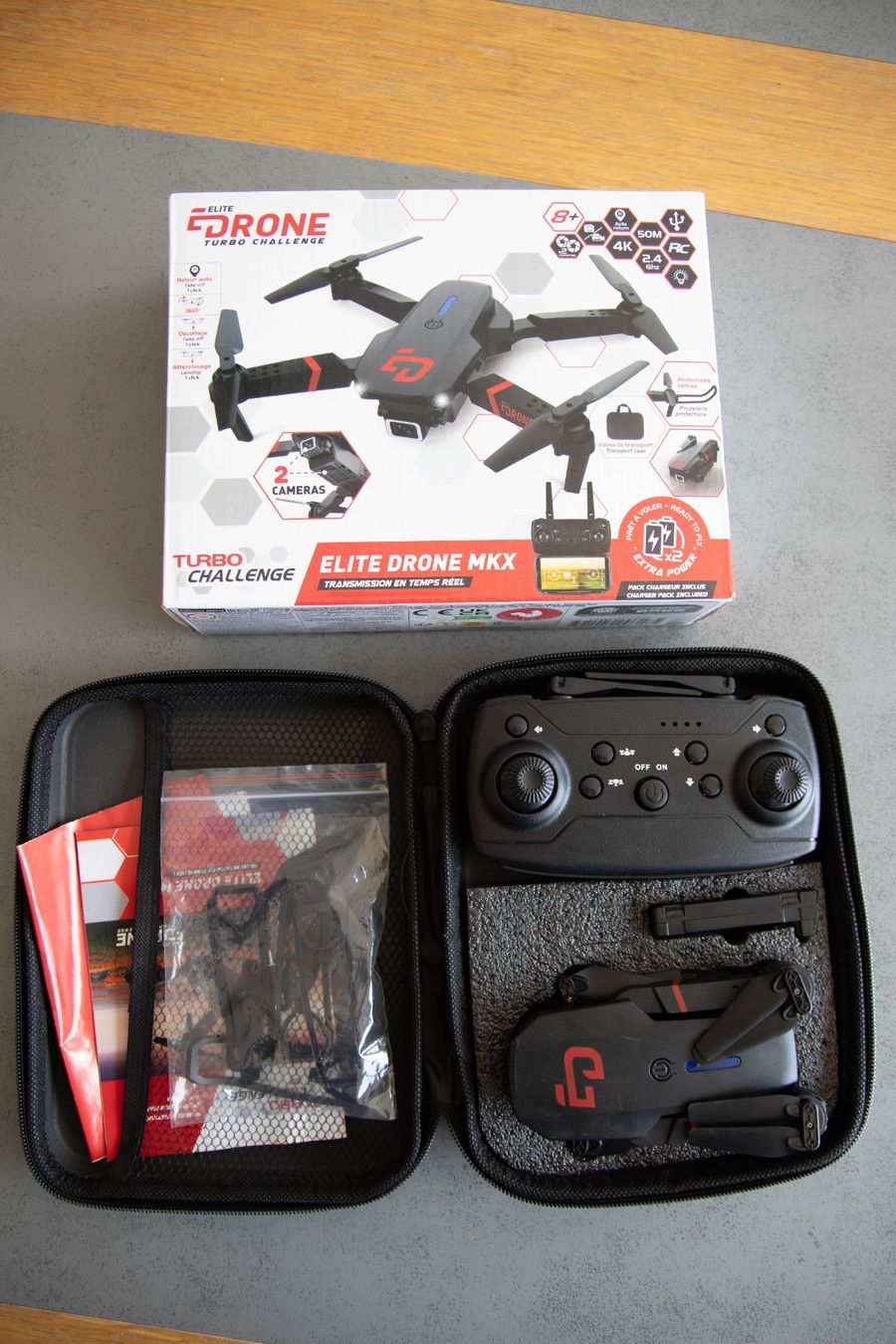 E-Flite Modellismo RC: Drone C3 Elite Drone 4K, noir, avec caméra, comme neuf! – Nuovo (secondo la descrizione) da St-Blaise venduto da Marc_zipper 4