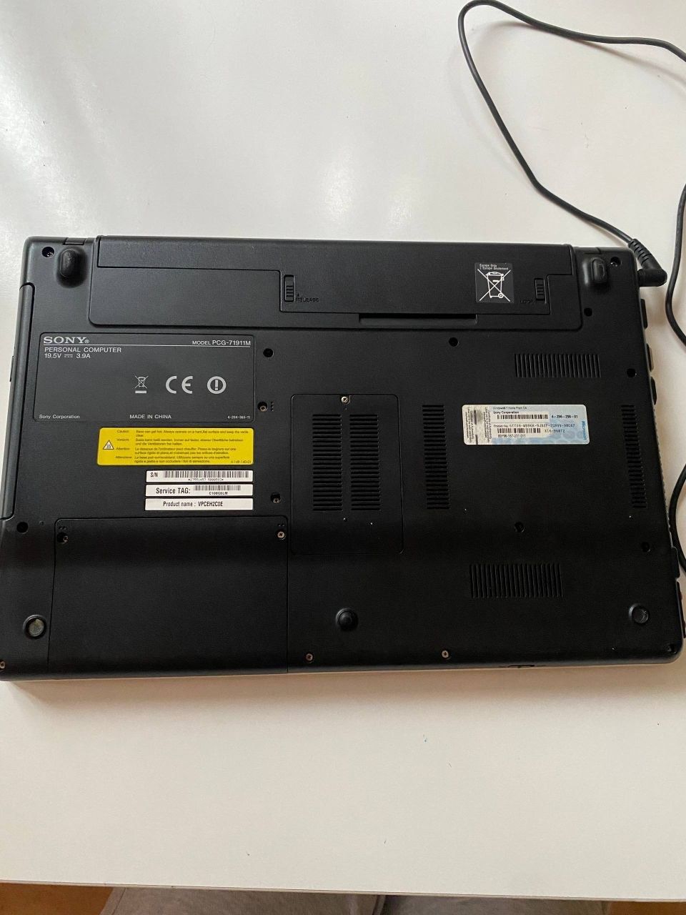 Vaio Notebook: Laptop Sony Vaio PCG-71911M – Usato da St. Gallen venduto da RadiumSKX 4
