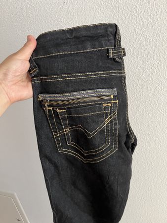 D.Belfort Jeans dunkelblau mit Reissverschlusstaschen NEU