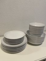 Geschirrset Keramik weiss guter Zustand