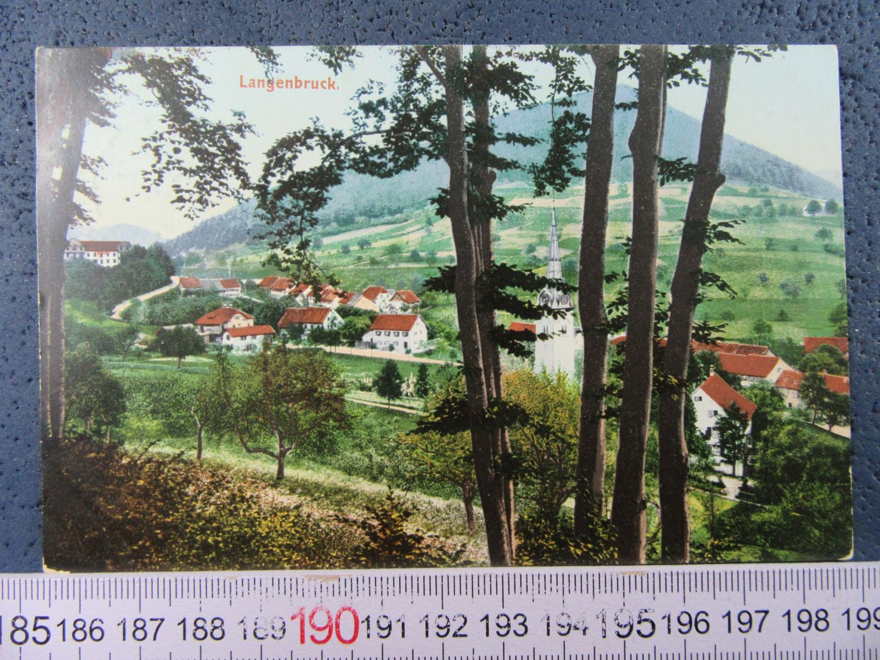 Cartoline postali: LANGENBRUCK 1909 BL AK – Usato da Ettingen venduto da Hausi4711