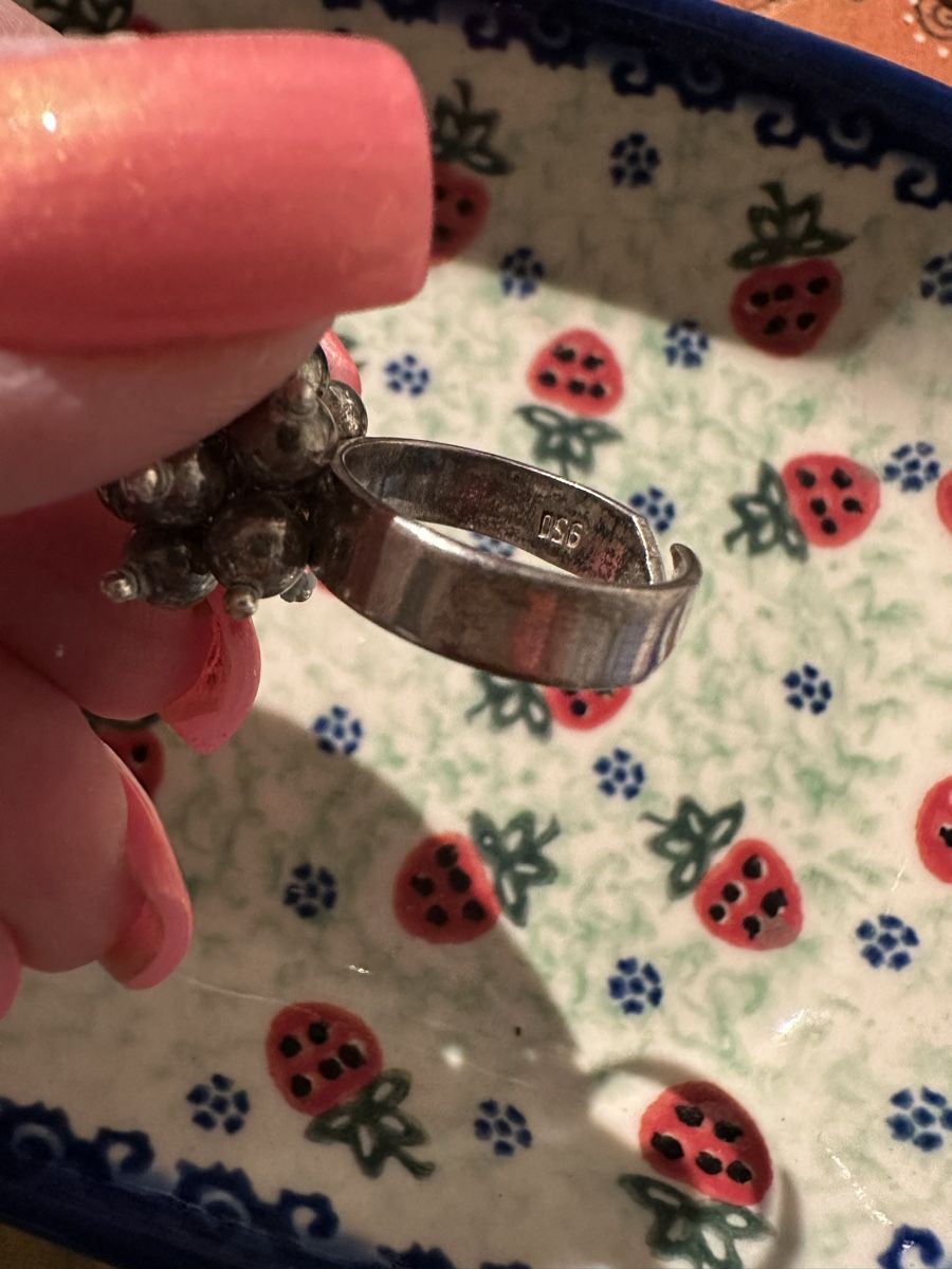 Ringe: Anello argento 925 design a grappolo, vintage! – Gebraucht aus Mendrisio von ketolin 1