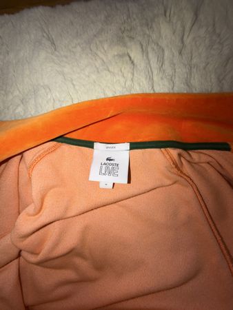Lacoste Live Orange Trainingsjacke Gr. M - Top Zustand!