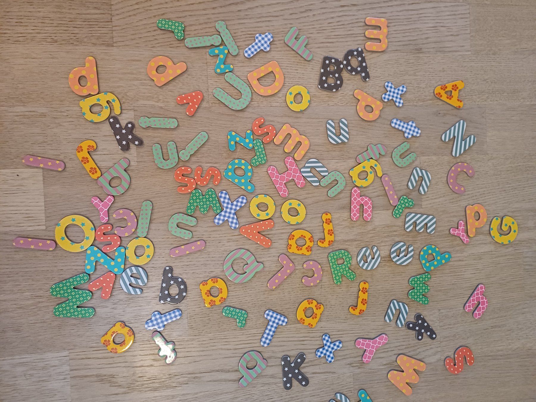 Giocattoli: Buchstabenmagnete – Usato da Wilen b. Wollerau venduto da Freyli01