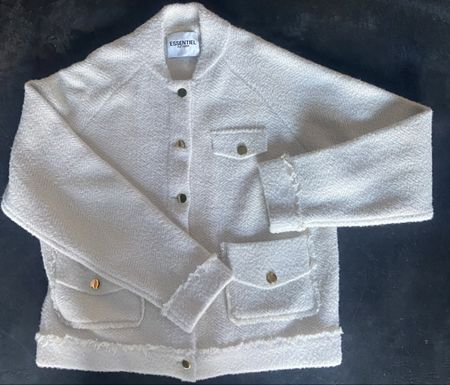 Essentiel Antwerp Jacke Wollweiss Gr. S - Winter Hit!