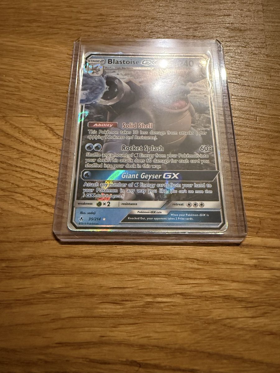 Pokémon Sammelbilder & Trading cards: Blastoise GX 35/214 – Gebraucht aus Amriswil von sim_nlb6 1