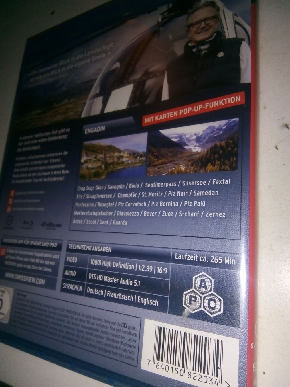 Tous les DVDs: Die ultimative Dimension der Schweiz - Engadin   Blu-Ray – D'occasion à St.Gallen par elk2022 4