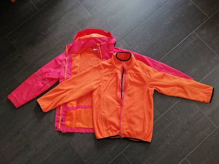 3-in-1 Jacke Gr. 146/152 - Trekkingjacke