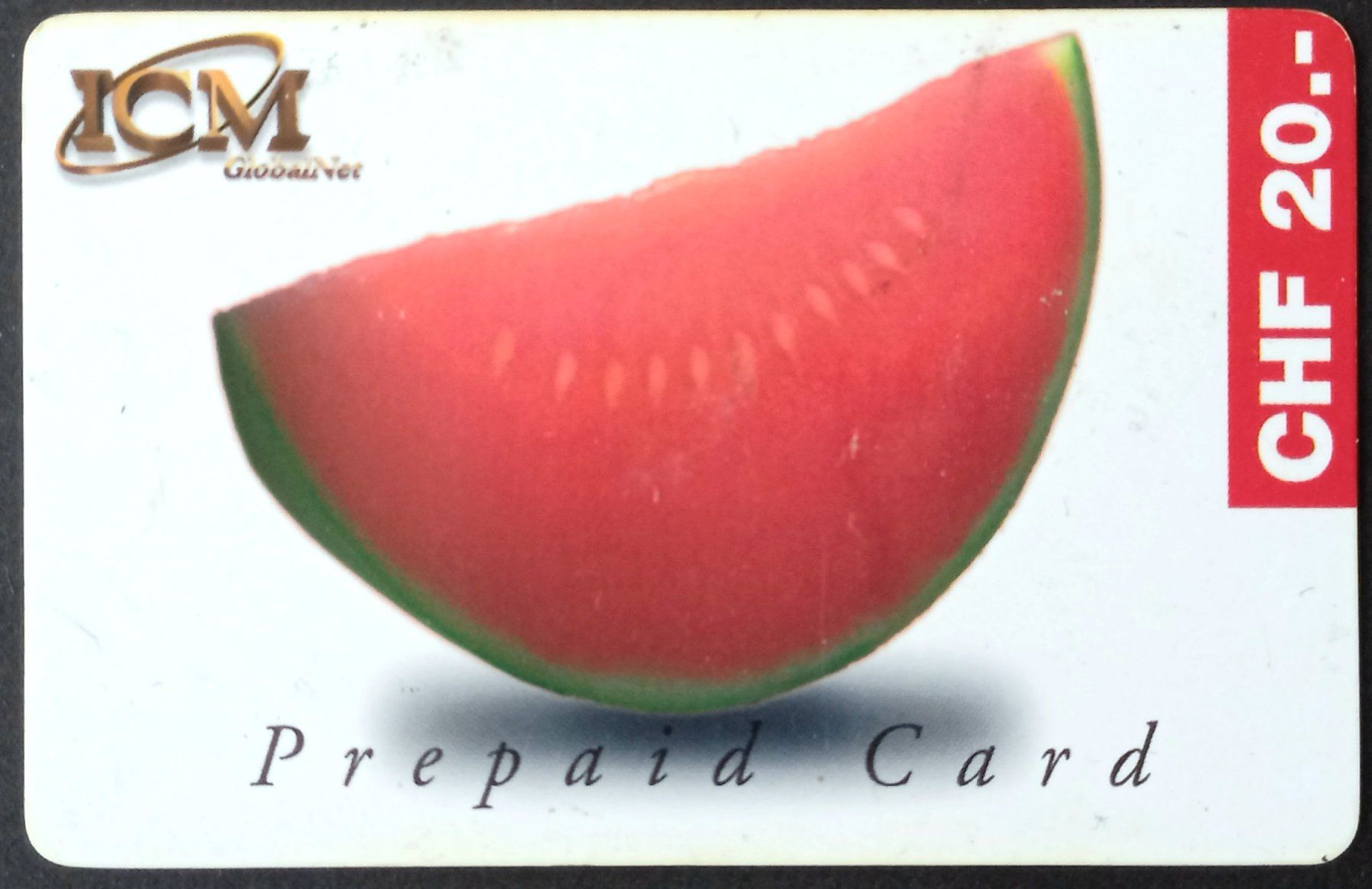 Schede telefoniche: Taxcard Phonecard - Wassermelone - CH – Usato da Niederuzwil venduto da lubimaja