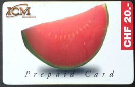 Taxcard Phonecard - Wassermelone - CH
