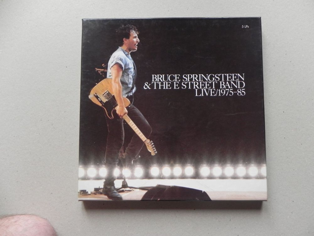 5 LP Top Box USA Rock Bruce Springsteen 1986 Live 1975 - 85 (Gebraucht ...