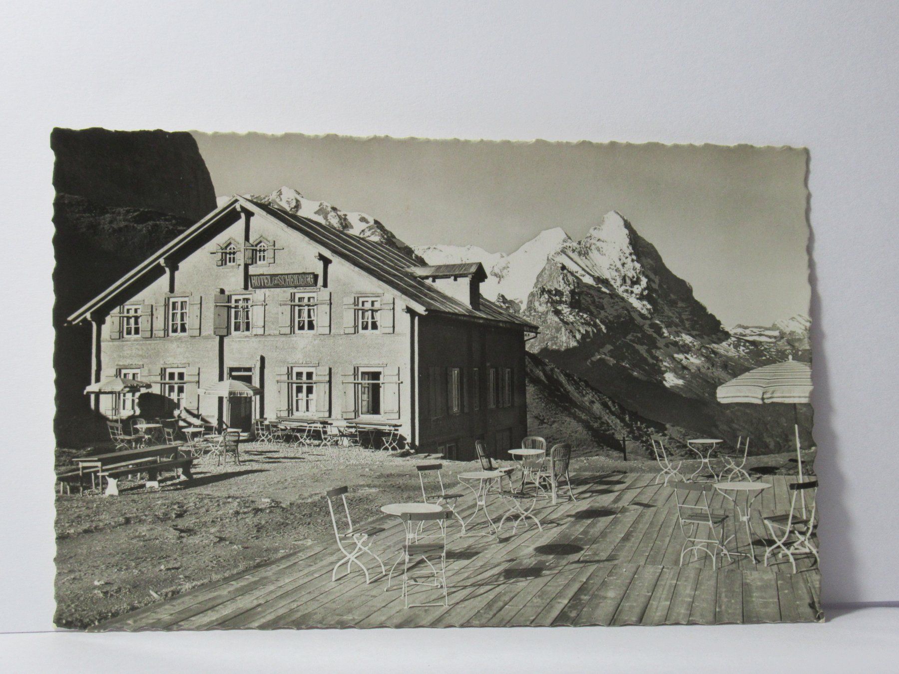 Cartoline postali: Hotel Grosse Scheidegg 1938 – Usato da Grenchen venduto da Bluemchen1900